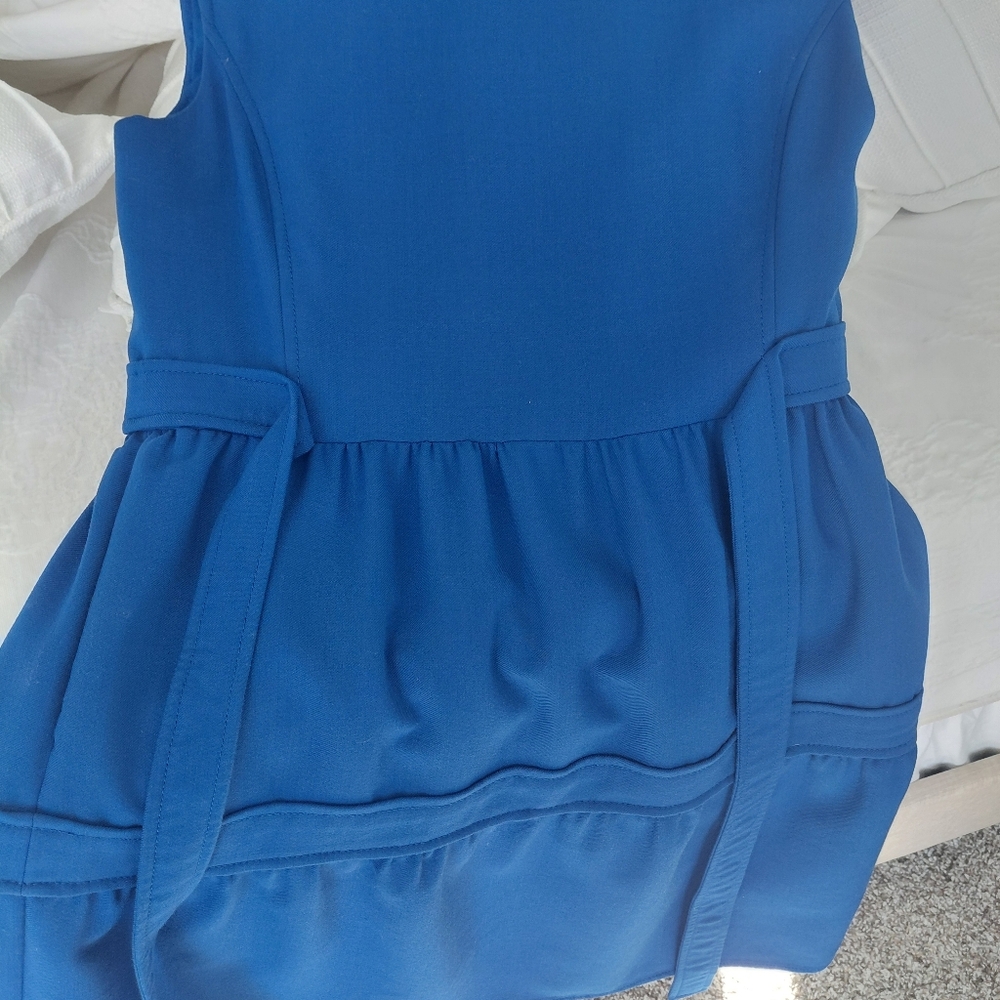 Tory Burch Blue Midi Dress